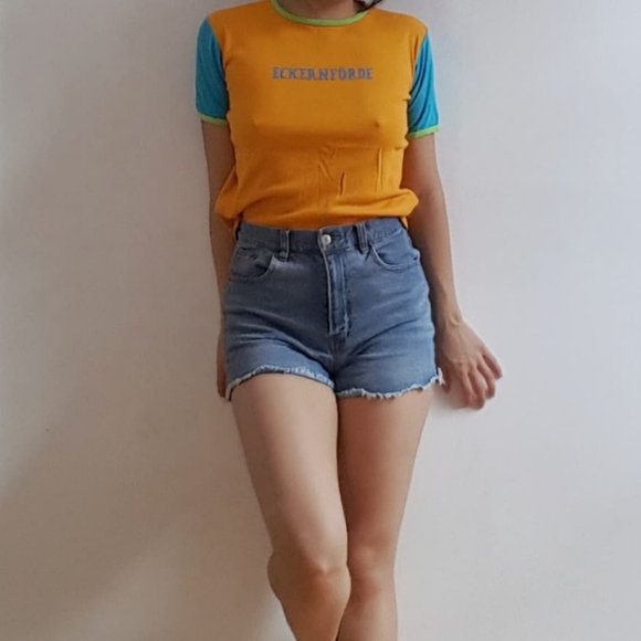 Highwaisted cut off shorts - Picture 4 of 4